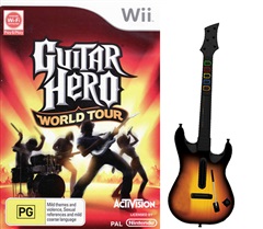 Guitar Hero World Tour (With Guitar) - CeX (AU): - Buy, Sell, Donate